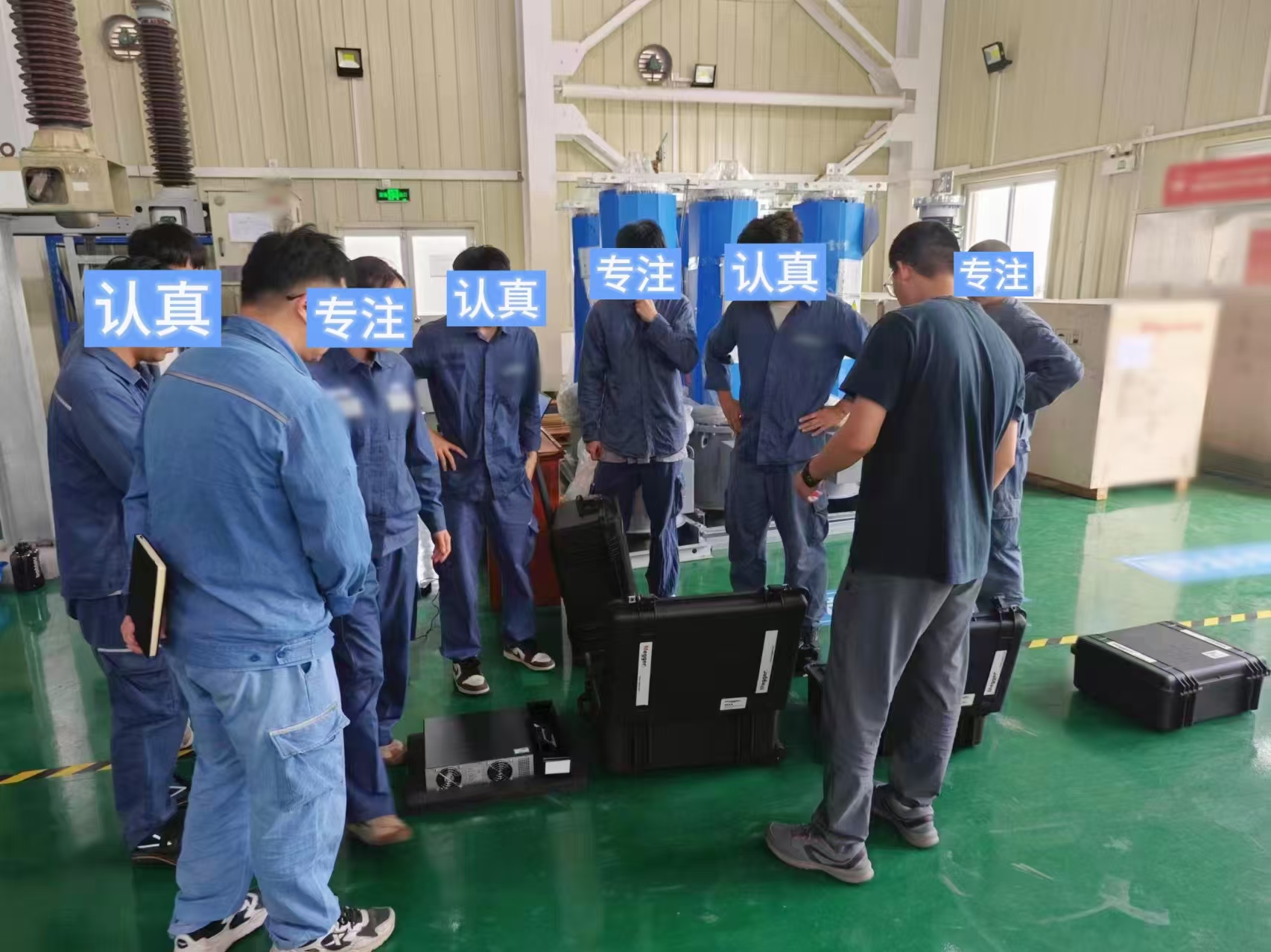 idax变压器抗干扰绝缘诊断分析仪的培训演示任务