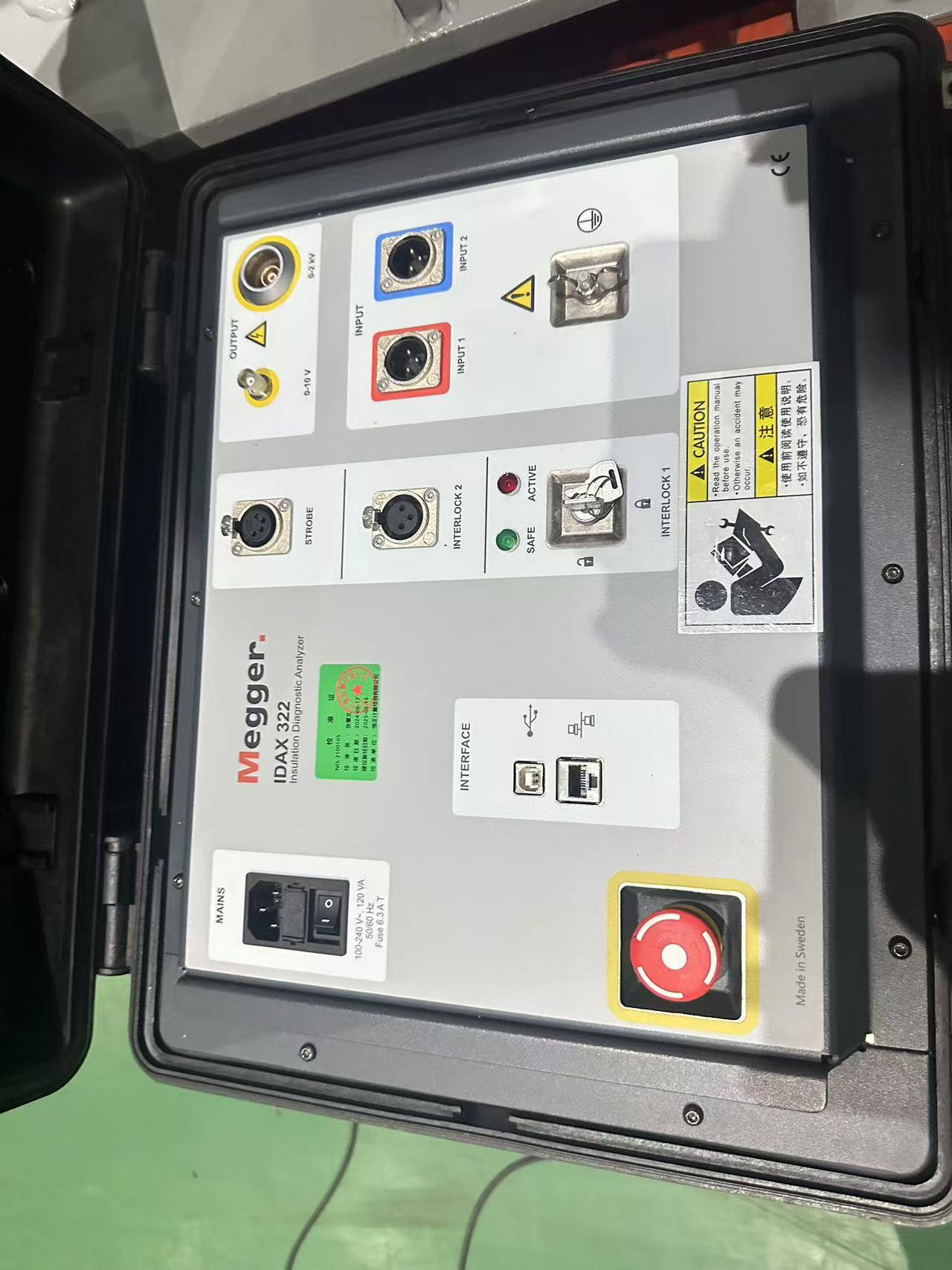 idax 322绝缘诊断分析仪