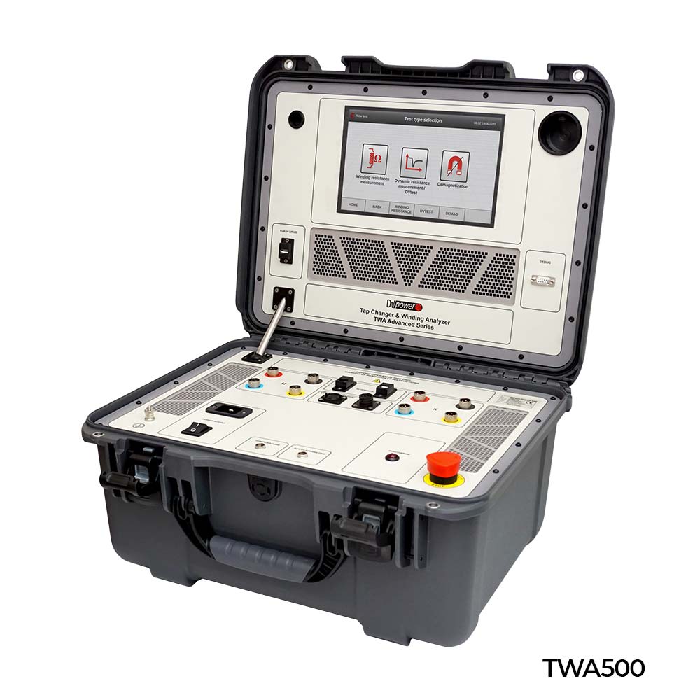 瑞典dv power twa500三相变压器有载分接开关测试仪